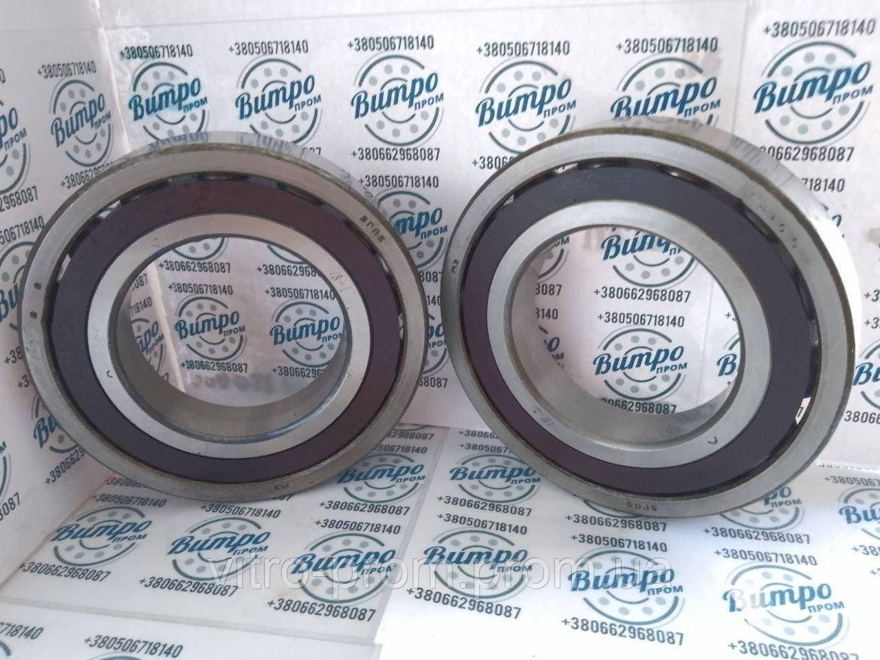 Підшипник 2-436103К (VX17-9CE1T) 4 ГПЗ, СРСР, ГОСТ, кульковий радіально наполегливий дуплекс, поліам